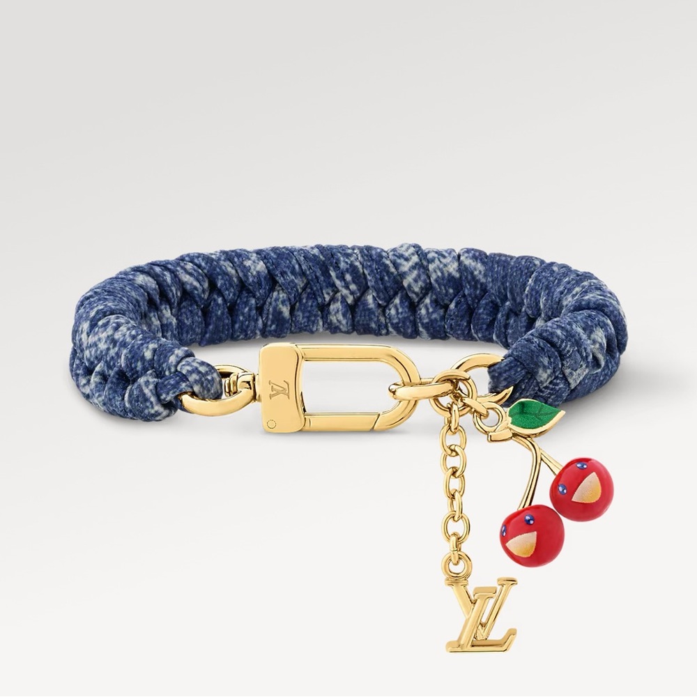 2025 LV x Murakami Tressage Bracelet Cherry Collection 🍒